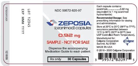 zeposa|ZEPOSIA U.S. Prescribing Information